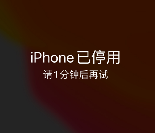 矿区苹果手机维修分享:iPhone 显示“不可用”或“已停用”怎么办？还能保留数据吗？ 