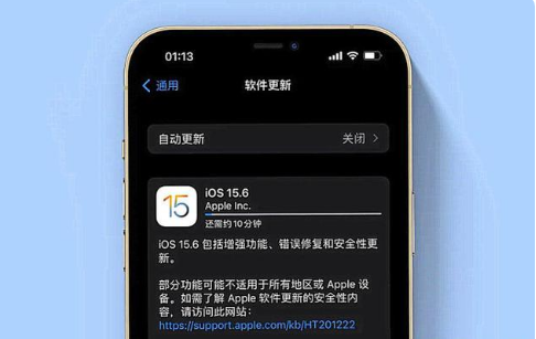 矿区苹果手机维修分享iOS 15.6续航怎么样 